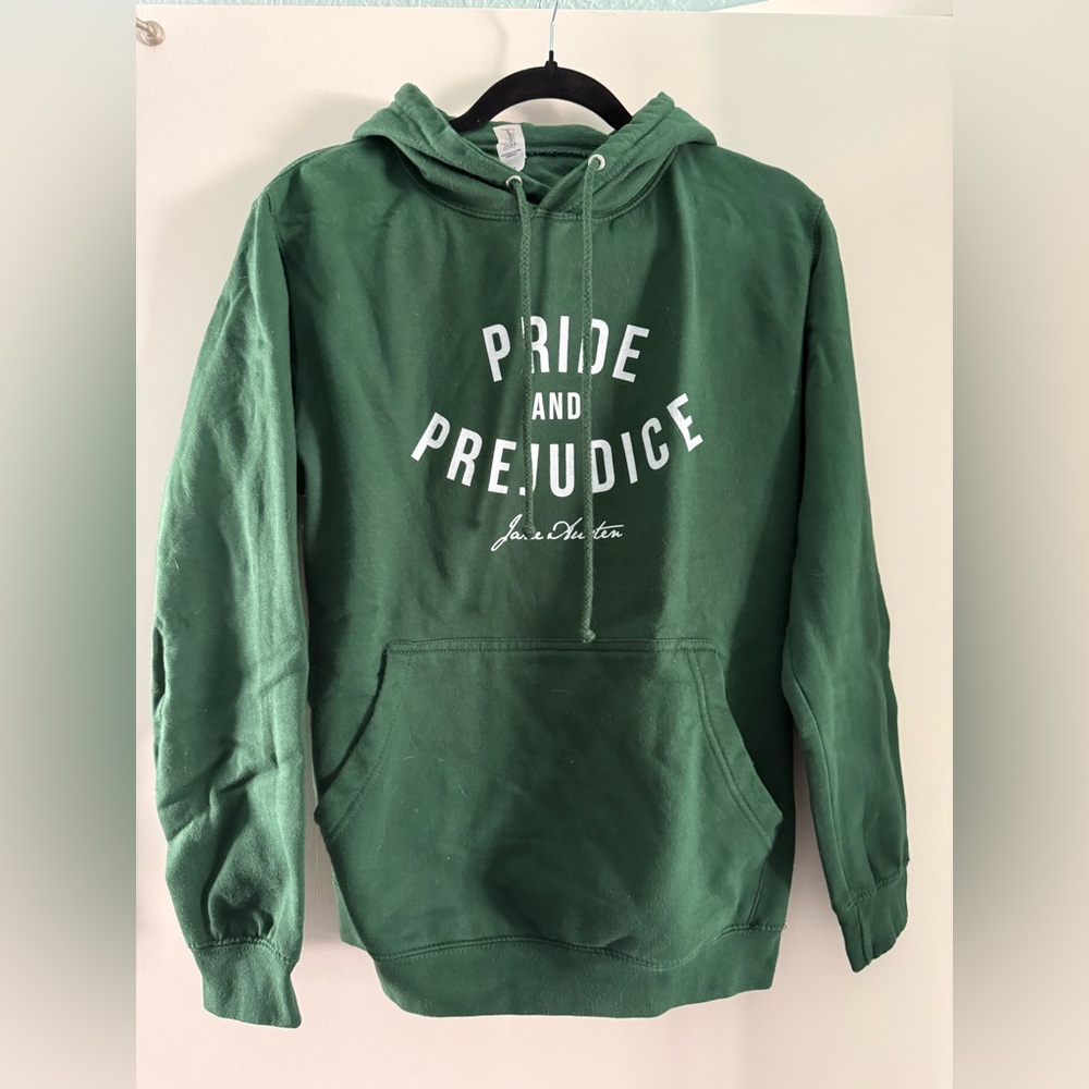 Green Pride and Prejudice Hoodie